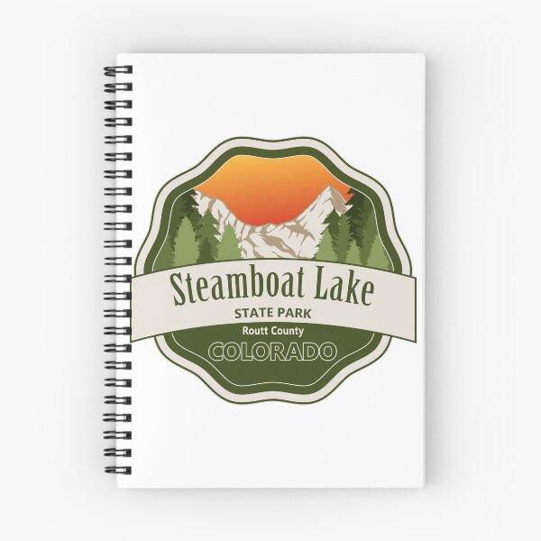 Item preview, Steamboat Lake State Park, Routt county, Colorado designed and sold by Wanderful-roads.