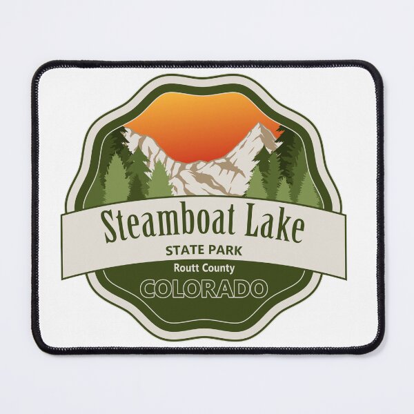 Item preview, Steamboat Lake State Park, Routt county, Colorado designed and sold by Wanderful-roads.