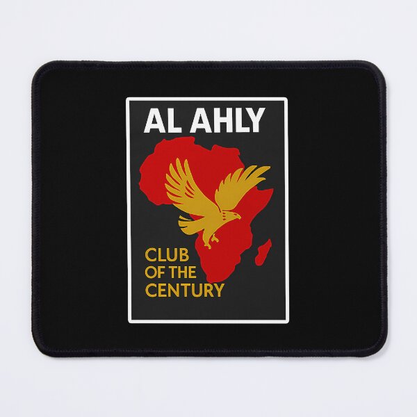 Item preview, Al Ahly Egypt FC Football Club Africa Continent Shape designed and sold by HeeShirt.