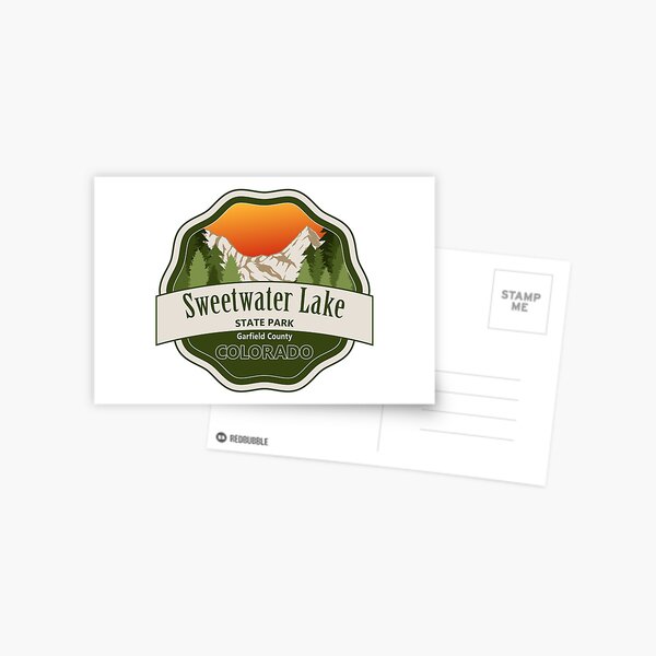 Item preview, Sweetwater Lake State Park, Garfield county, Colorado designed and sold by Wanderful-roads.