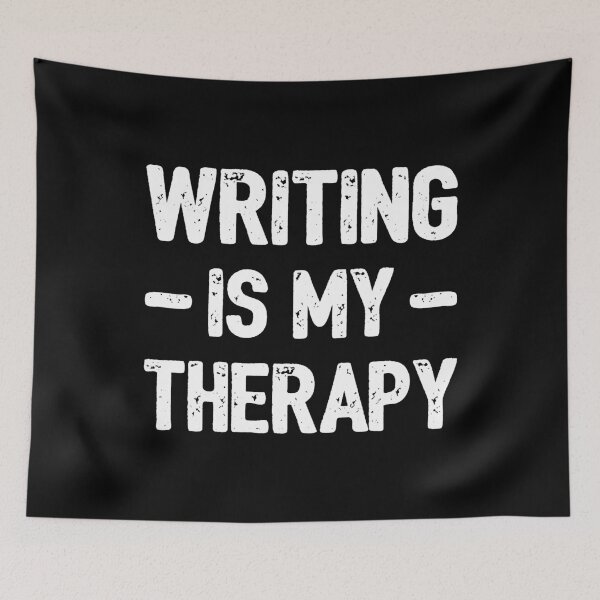 Item preview, Writing Is My Therapy II designed and sold by Lemon Pepper.