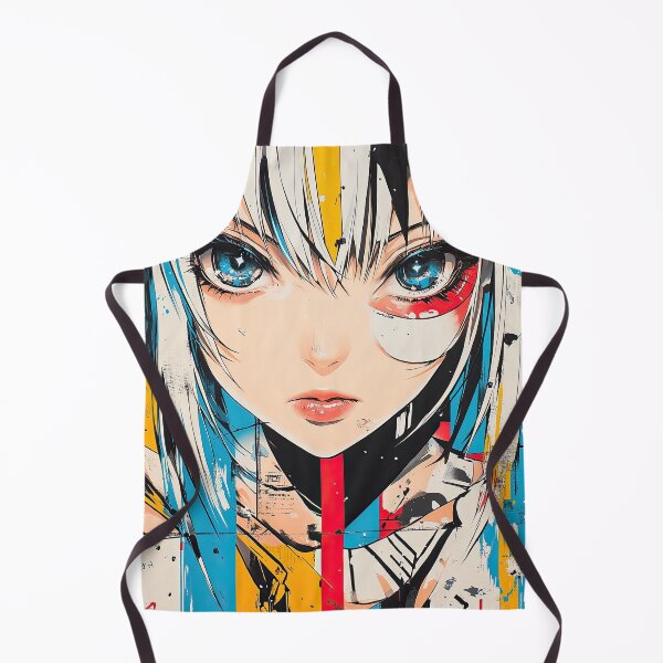 Item preview, Dreamy Neon Vibes In Girl’s Bold Eyes designed and sold by Piotrek0001.