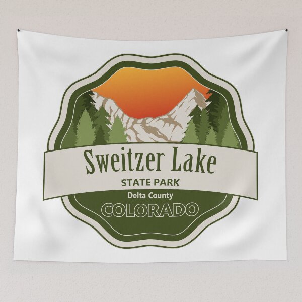 Item preview, Sweitzer Lake State Park, Delta county, Colorado designed and sold by Wanderful-roads.