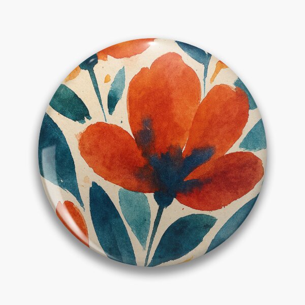 Item preview, "Floral Abstraction" designed and sold by GalenaDeco.