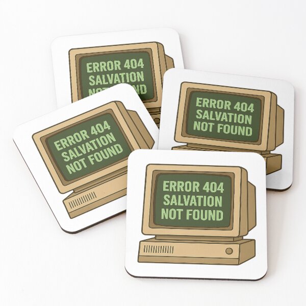 Item preview, Salvation Error 404 designed and sold by LOGOSINTERIUM.