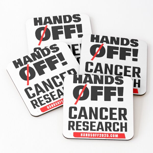 Item preview, Hands Off! Cancer Research designed and sold by partygoth13.