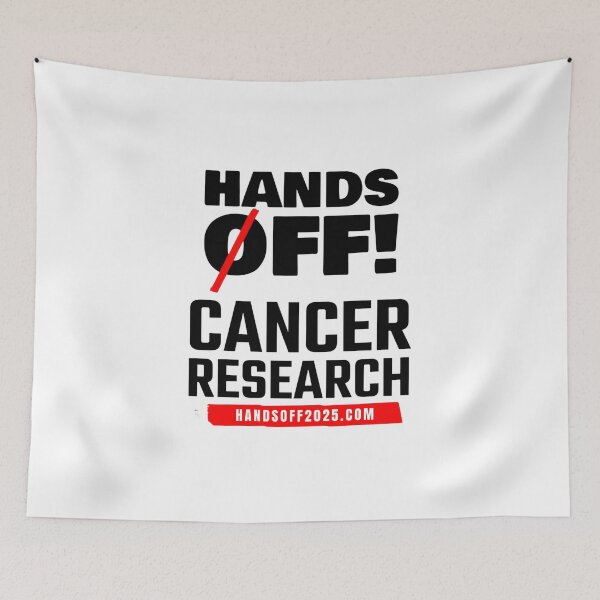 Item preview, Hands Off! Cancer Research designed and sold by partygoth13.