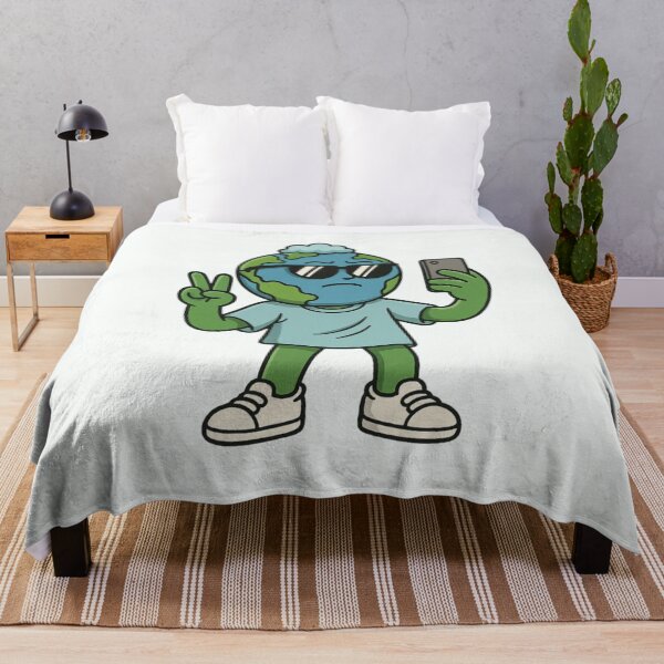 Item preview, Cool Earthly Selfie Funny Earth Day designed and sold by memememescat.