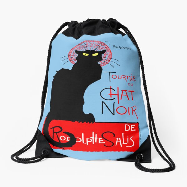Aperçu de l'œuvre 1896 Le Chat Noir Café Black Cat Poster Théophile Steinlein créée et vendue par Pixelchicken.