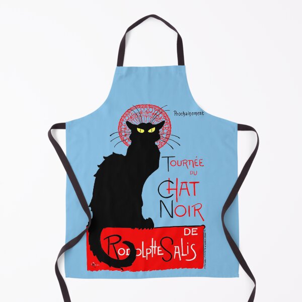 Item preview, 1896 Le Chat Noir Cafe Black Cat Poster Theophile Steinlein designed and sold by Pixelchicken.