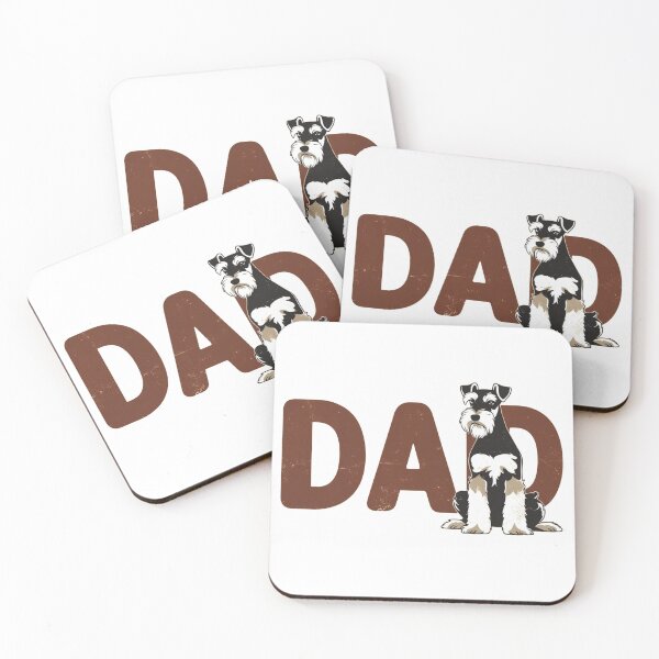 Item preview, Schnauzer Dad Vintage Retro designed and sold by hemp3x.