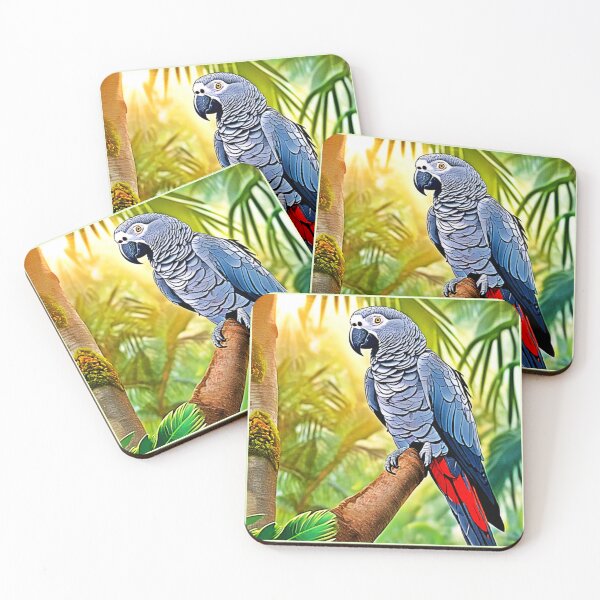 Item preview, Grey Parrot Perch designed and sold by Health And Fitness Posts e-Store.