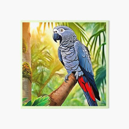 Item preview, Grey Parrot Perch designed and sold by Health And Fitness Posts e-Store.