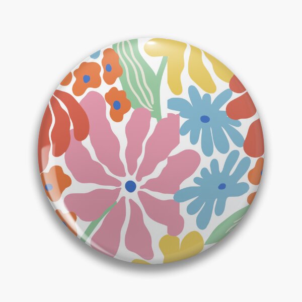 Item preview, Large Exotic Flowers Pattern designed and sold by HanaiPrint.