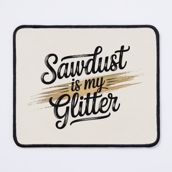 Item preview, Sawdust Is My Glitter designed and sold by Jollys-ArtShop.
