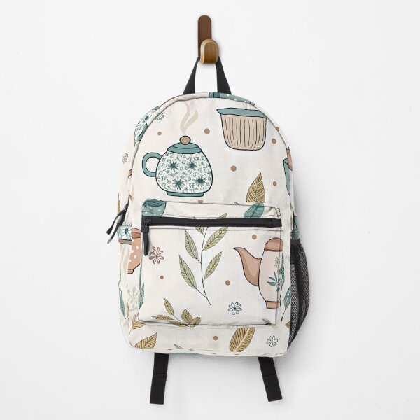 Item preview, Hot Teapot & Leaves Pattern – Cozy Tea Time Design for Tea Lovers designed and sold by ThatBBStore.