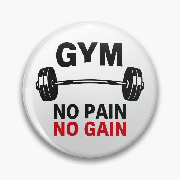 Item preview, Gym no pain no gain designed and sold by notorius12.
