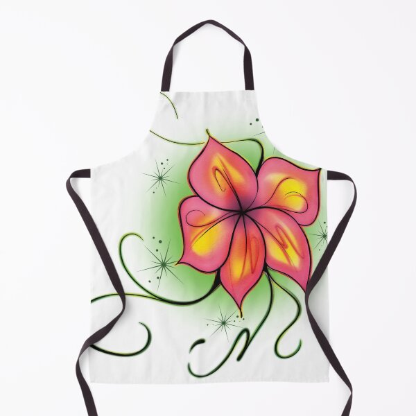Item preview, Airbrushed Hawaiian Flower designed and sold by airbrushDC.
