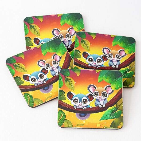 Item preview, Cute Glider Friends designed and sold by Health And Fitness Posts e-Store.