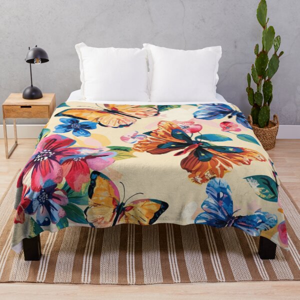 Item preview, Colorful butterflies moth seamless forestcore pattern designed and sold by cocomelon168.