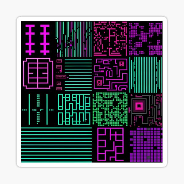 Item preview, Cyberpunk pattern designed and sold by PatronesKawai.
