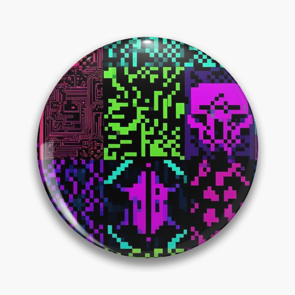 Artikelvorschau, Cyberpunk-Muster entworfen und verkauft von PatronesKawai.