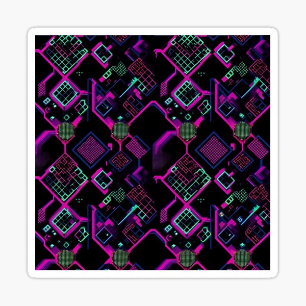 Item preview, Cyberpunk pattern designed and sold by PatronesKawai.