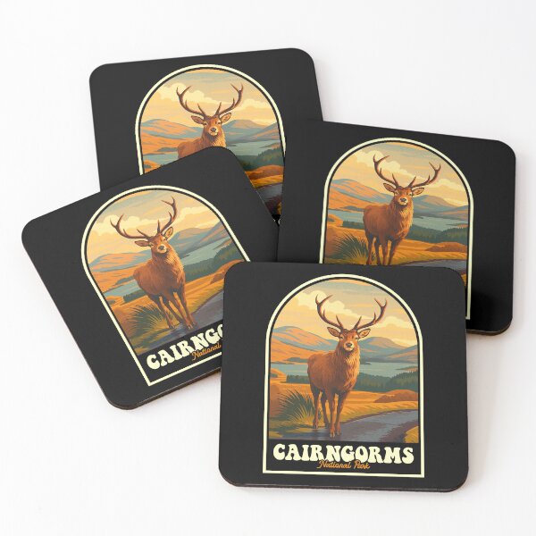 Item preview, Cairngorms National Park Scotland Vintage Travel Design designed and sold by JackCurtis1991.