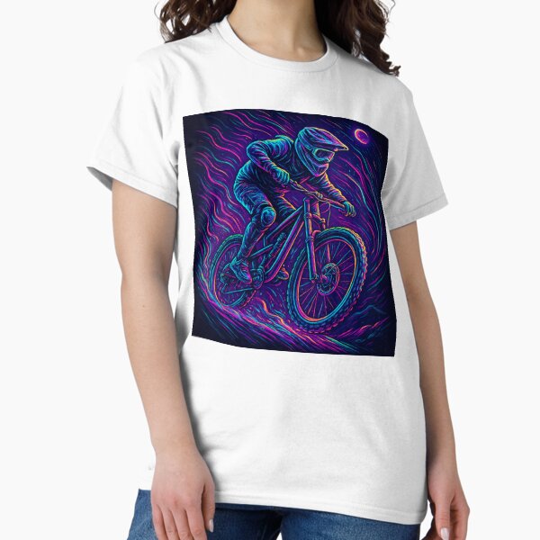 Item preview, Chromatic Rush – MTB in Purple, Pink, and Blue designed and sold by GrizzlyCompany.