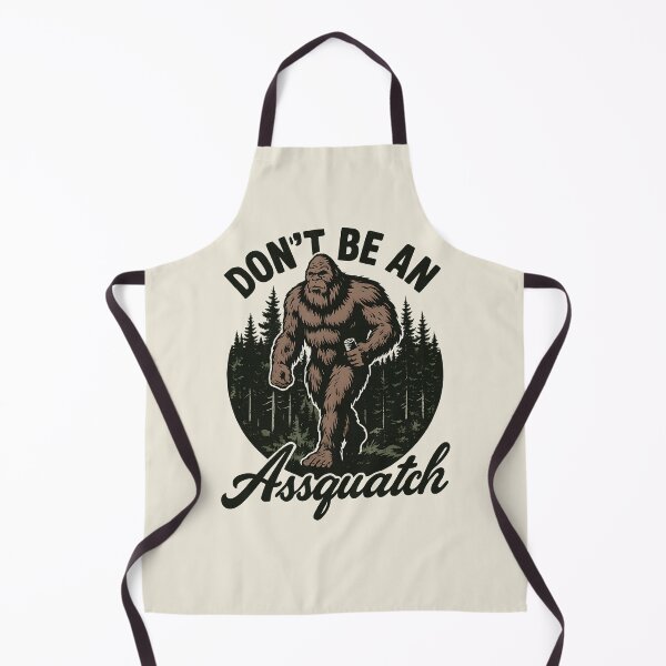 Item preview, Funny Bigfoot Sasquatch Joke – Don’t Be an Assquatch Forest Humor designed and sold by Artisticlions-A.