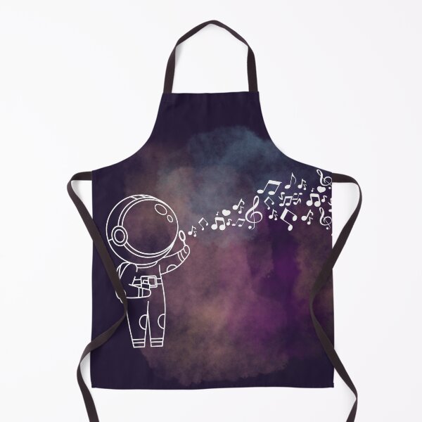 Item preview, Astronaut blowing music notes - white designed and sold by LiskoDesign.
