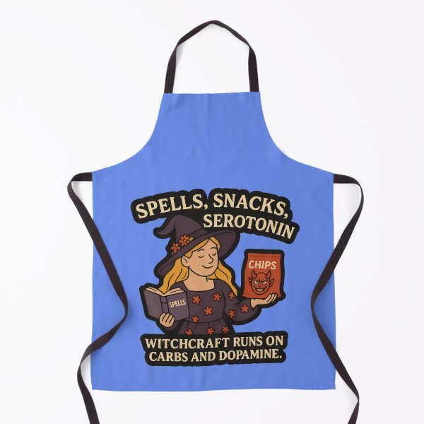 Item preview, Witchcraft Snack Quote – Funny Serotonin Witch Sticker designed and sold by MysticArtisan.