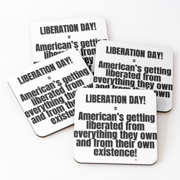 Item preview, LIBERATION DAY– American’s getting liberated from everything they own and from their own existence! designed and sold by Finds.