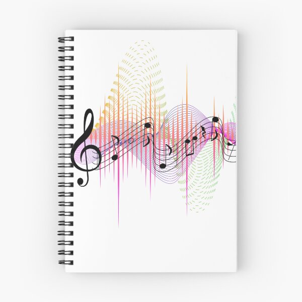 Item preview, Music notes - frequencies black designed and sold by LiskoDesign.