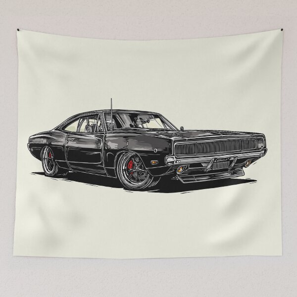 Item preview, 1970 Mopar Muscle – Blackout Beast designed and sold by SteadyRolling.