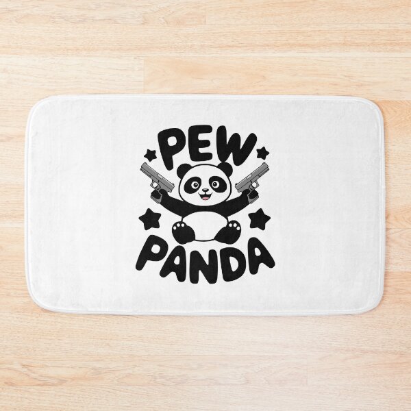 Item preview, Pew Pew Panda! Cute Panda Bear With Guns designed and sold by PMCreative.
