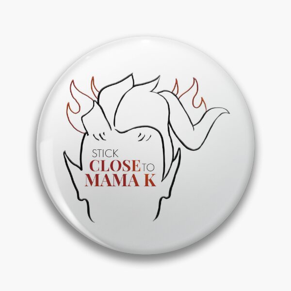 Item preview, Karlach – "Stick Close to Mama K" | BG3 Barbarian Companion Mug designed and sold by The Asari Gamer.