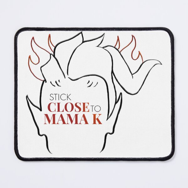 Item preview, Karlach – "Stick Close to Mama K" | BG3 Barbarian Companion Mug designed and sold by The Asari Gamer.