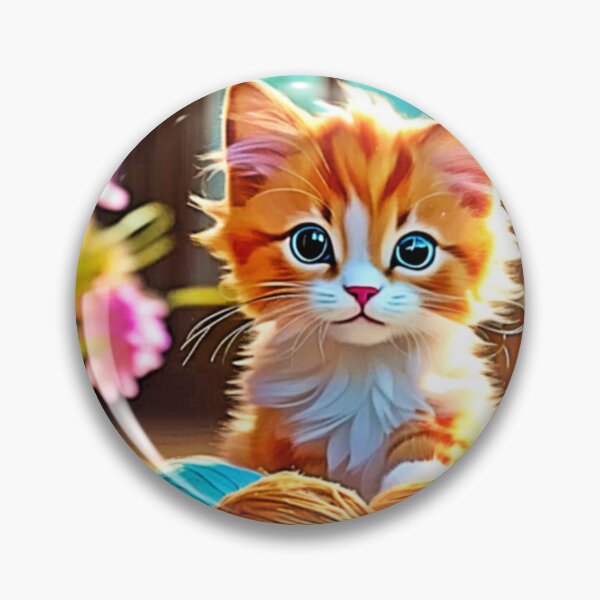 Item preview, Cute Kitten Yarn designed and sold by Health And Fitness Posts e-Store.