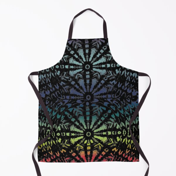 Item preview, Black Tie Dye with rainbow background designed and sold by AuroraXGreen.