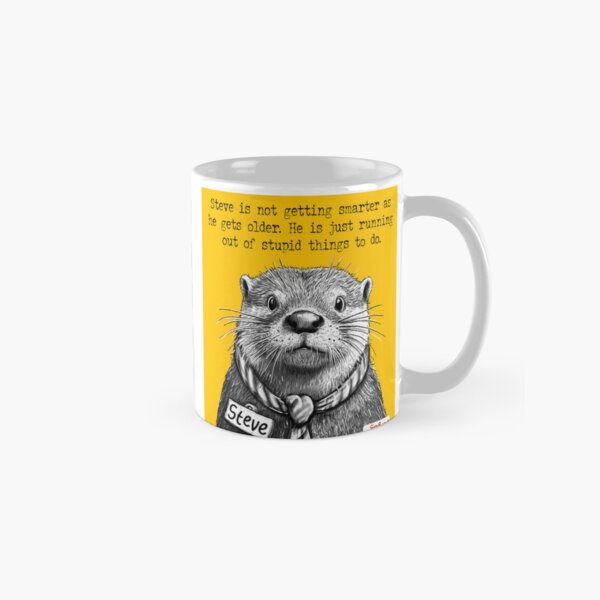 Item preview, Getting Smarter - Steve Mug designed and sold by MassonCalepon.