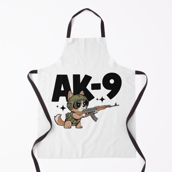 Item preview, AK-9! Tactical Dog AK-47 Pun designed and sold by PMCreative.
