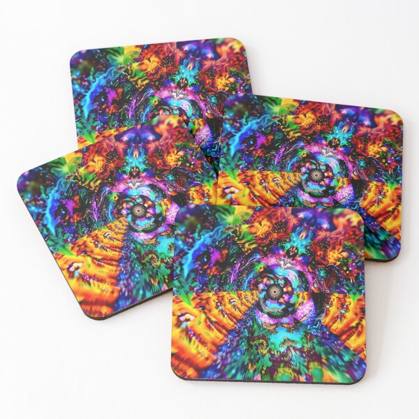 Item preview, Psychedelic Kaleidoscope: Vibrant Abstract Patterns designed and sold by RudArtAI.