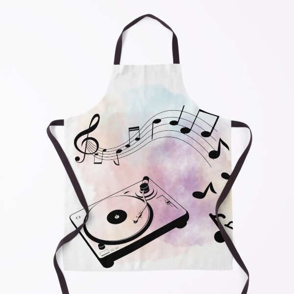 Item preview, Music notes falling - DJ black designed and sold by LiskoDesign.
