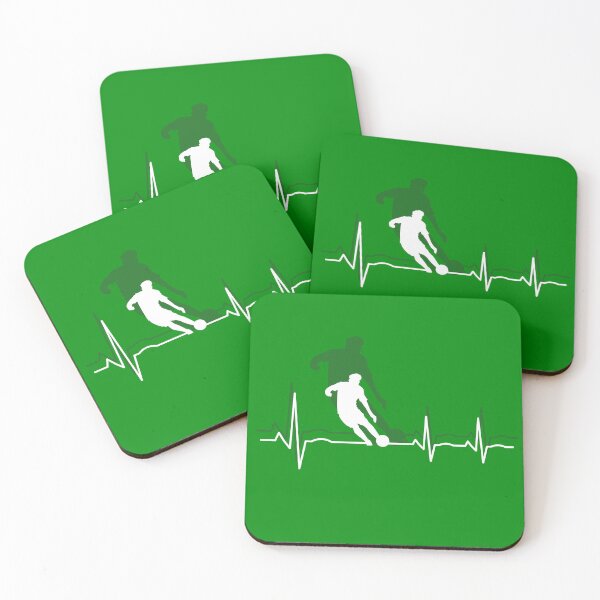 Item preview, Male Soccer Player Heartbeat designed and sold by Shiraufa.