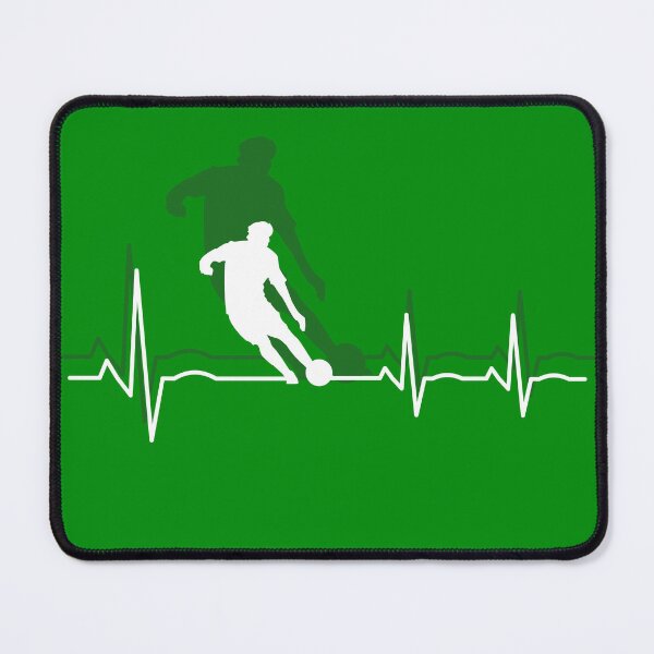 Item preview, Male Soccer Player Heartbeat designed and sold by Shiraufa.