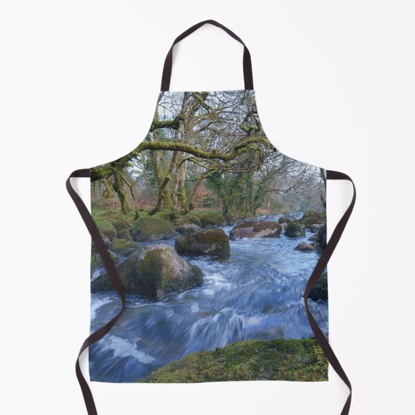 Item preview, Mossy Trees and River Dart Flowing at Dartmeet designed and sold by rawshutterbug.