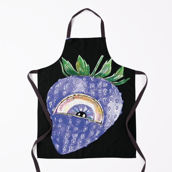 Item preview, Abstact strawberry black pattern designed and sold by StudioViArt.