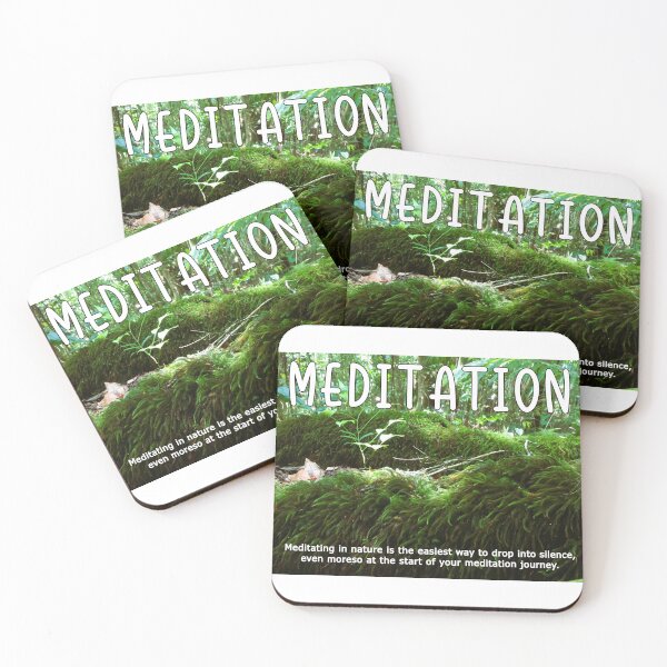 Item preview, Meditation in Nature – Forest Calm Design designed and sold by Quantum-Life.