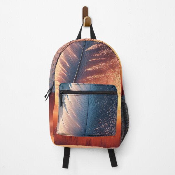 Item preview, Feather Floating - Golden Sunset designed and sold by Visual Nomad Club.